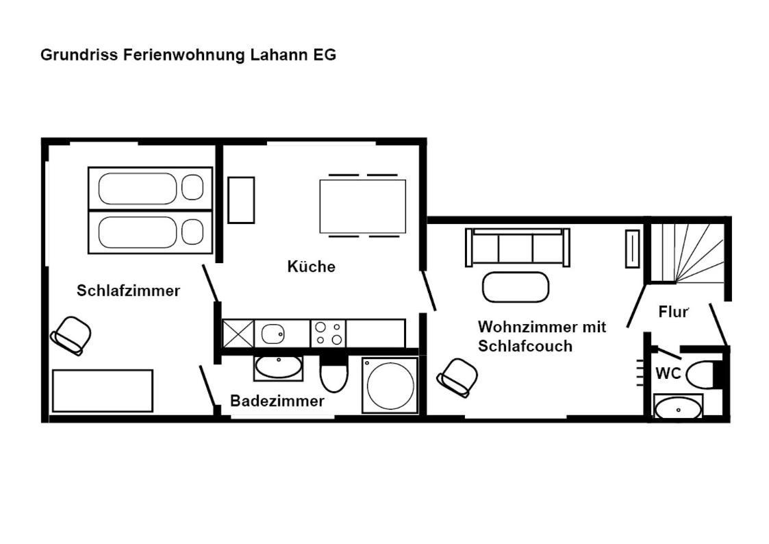 Apartment Lahann Saalfeld Saale